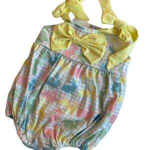 5/$10 | 🐰 Bunny and Bows Romper